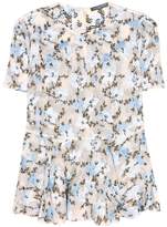 Thumbnail for your product : Alexander McQueen Silk-blend top