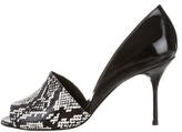 Thumbnail for your product : Pierre Hardy Snakeskin Pumps w/ Tags