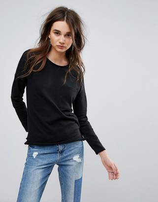 Noisy May Christian Crew Neck Long Sleeved Top
