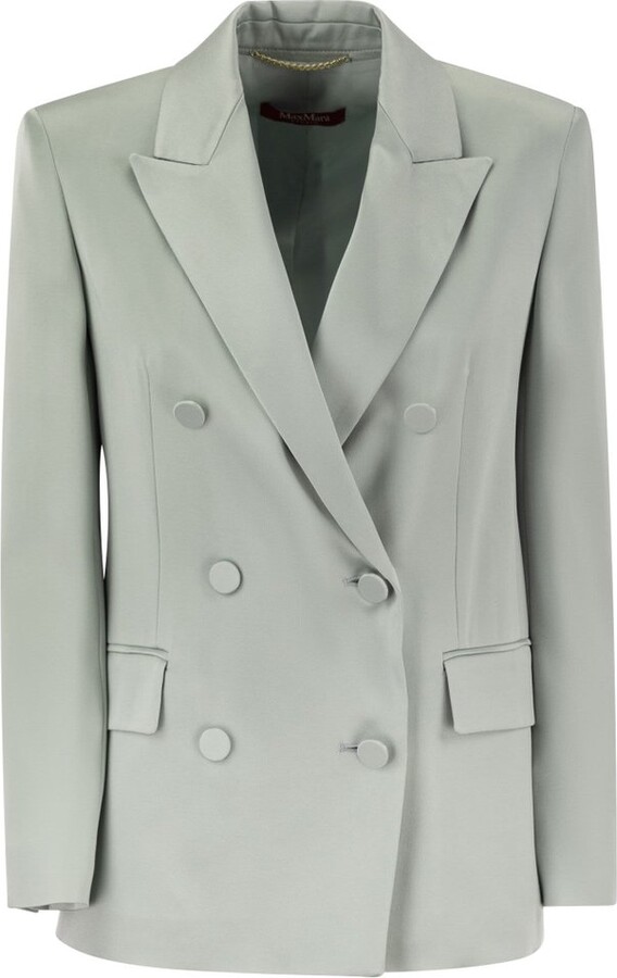 Studio Max Mara Teiera Double-Breasted Blazer