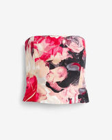 Thumbnail for your product : White House Black Market Floral Crop Bustier