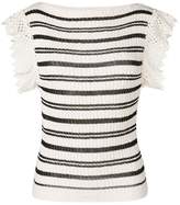 Thumbnail for your product : Philosophy di Lorenzo Serafini ribbed knitted top