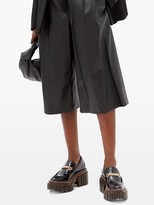 Thumbnail for your product : Stella McCartney Emilie Chain-strap Faux-leather Platform Loafers - Black