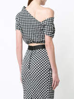 Thumbnail for your product : Rachel Comey checked one shoulder top