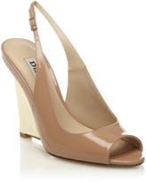 Thumbnail for your product : Hummer DUNE LADIES NUDE Slingback Metal Wedge Sandal