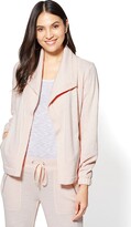 Thumbnail for your product : New York and Company Open-Front Shawl-Collar Jacket