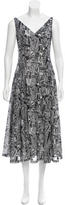 Thumbnail for your product : Akris Two-Tone Printed Dress
