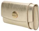 Thumbnail for your product : L'Autre Chose Continental Wallet Gold Leather