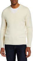 Thumbnail for your product : Tom Ford Men's Solid V-Neck Cashmere-Wool Knit Sweater