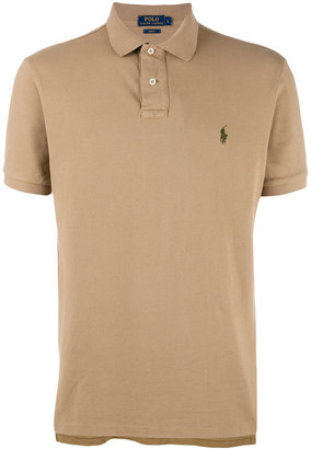 Polo Ralph Lauren logo embroidered polo shirt - men - Cotton - M