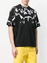 Thumbnail for your product : Diesel Black Gold printed two-tone T-shirt