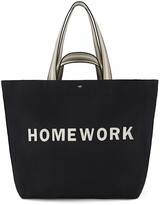 Thumbnail for your product : Anya Hindmarch Homework Household Canvas Tote