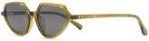 Thumbnail for your product : Linda Farrow Gallery cat eye sunglasses