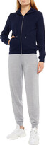 Thumbnail for your product : Ninety Percent Mélange merino wool-blend track pants