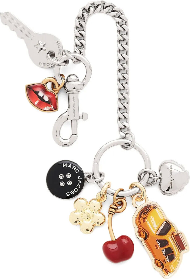 Marc Jacobs The Trinket metal cluster bag charm