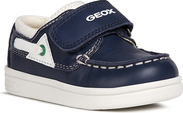 Geox Little Boy's Djrock Leather Deck Shoes - ShopStyle