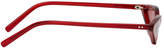 Thumbnail for your product : Cat Eye George Keburia Red Micro Cat-Eye Sunglasses