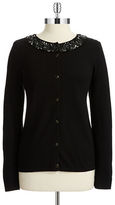 Thumbnail for your product : Jones New York Embellished Cardigan