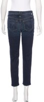Thumbnail for your product : Mother Mid-Rise Straight-Leg Jeans