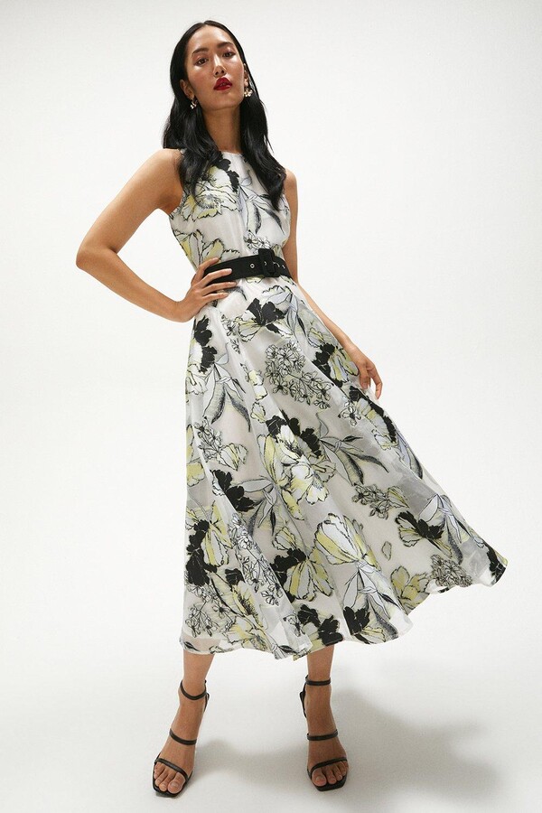 coast ester jacquard dress