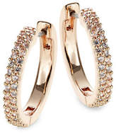 Thumbnail for your product : Kate Spade Pave Hug Hoop Earrings
