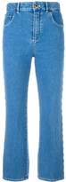 Thumbnail for your product : Chloé scalloped jeans