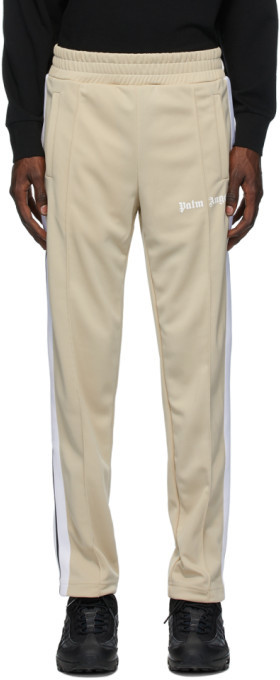 palm angels beige track pants