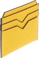 Thumbnail for your product : Valextra Card Case-Yellow