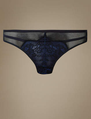 M&S Collection All Over Lace Thong