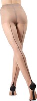 Thumbnail for your product : Me Moi Sheer Control Top Pantyhose