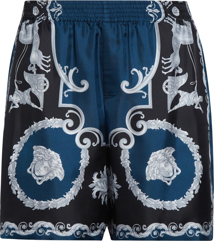 Versace La Coupe des Dieux Silk Shorts