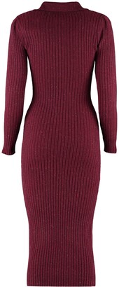 self portrait sweater dress