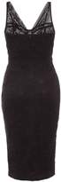 Thumbnail for your product : Quiz Black Lace Ruched Midi Dress