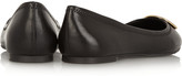 Thumbnail for your product : Tory Burch Reva leather ballet flats