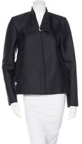 Thumbnail for your product : Calvin Klein Collection Wool Collarless Blazer