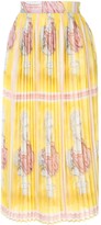 Thumbnail for your product : Tata-Naka Pleated Printed Skirt