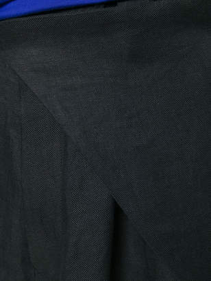 Yohji Yamamoto cropped drop-crotch trousers