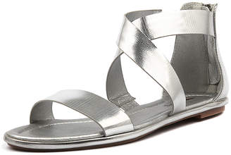 I Love Billy Lomana Silver Sandals Womens Shoes Casual Sandals-flat Sandals