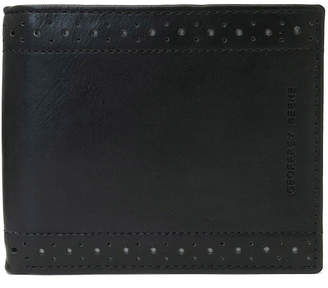 Geoffrey Beene Perforated Bi-Fold Wallet