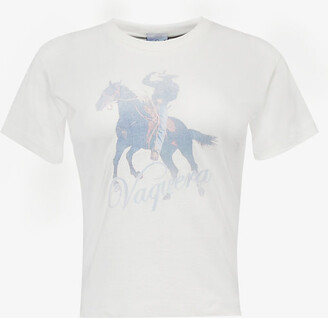 Vaquera Unisex T-shirt Bra Print - ShopStyle