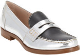 Thumbnail for your product : Miu Miu Metallic Penny Loafer