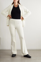 Thumbnail for your product : AZ Factory Free To Appliquéd Organic Cotton And Pyratex Seacell-blend Blazer - White
