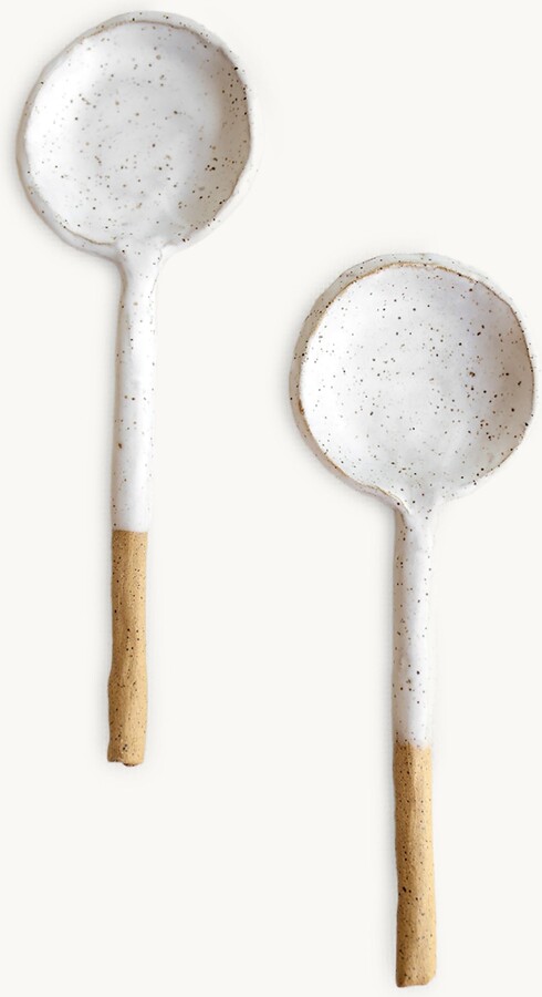 Slo | Studio Hand-built Ceramic Serving Spoons
