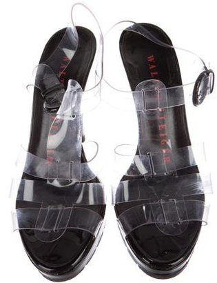 Walter Steiger PVC Platform Sandals