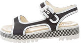 Thumbnail for your product : Pollini Matte Leather Sandals w/ Tags