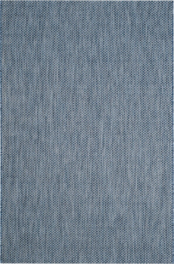 Safavieh Courtyard CY8521 Navy and Gray 5'3\