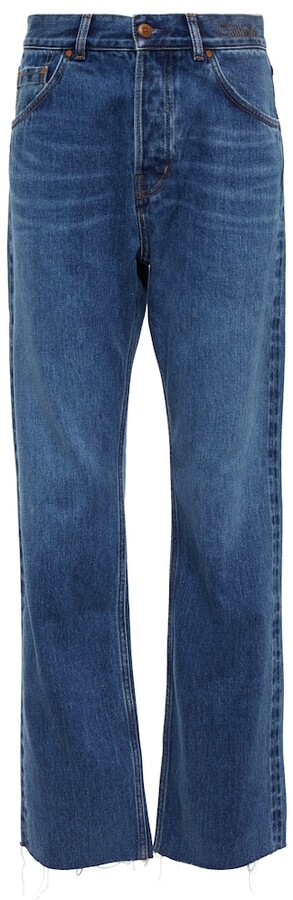 Chloé High-rise straight jeans