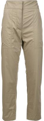 Adam Lippes patch pocket cropped trousers