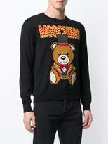 Thumbnail for your product : Moschino bear knitted jumper