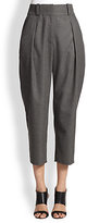 Thumbnail for your product : L'Agence Cropped Tapered Pants